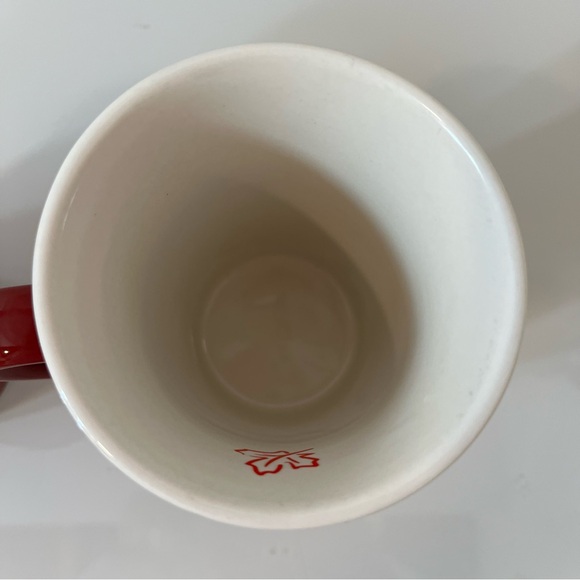 2 Tim Hortons 16 oz Mug Limited Edition Red Fall Winter Coffee Cup #010 2010 - Picture 6 of 6